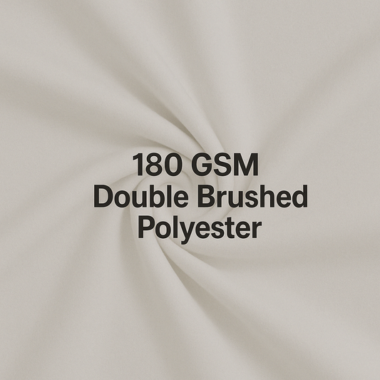 180 GSM Double Brushed Polyester