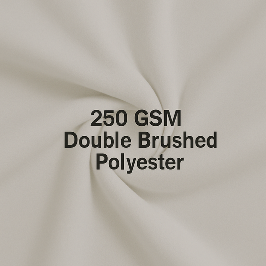 250 GSM Double Brushed Polyester